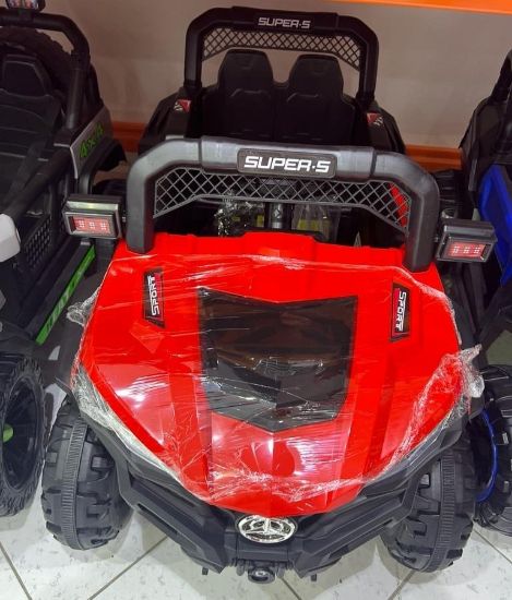 صورة سيارتين جيب أطفال ماطورين 12 فولت